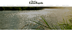 Desktop Screenshot of cityofeatonrapids.com